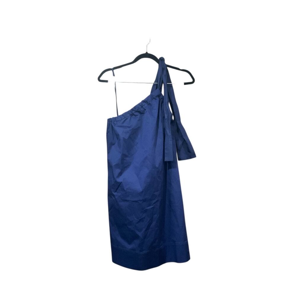 Club Monaco Dress Women 0 Blue 100% Navy